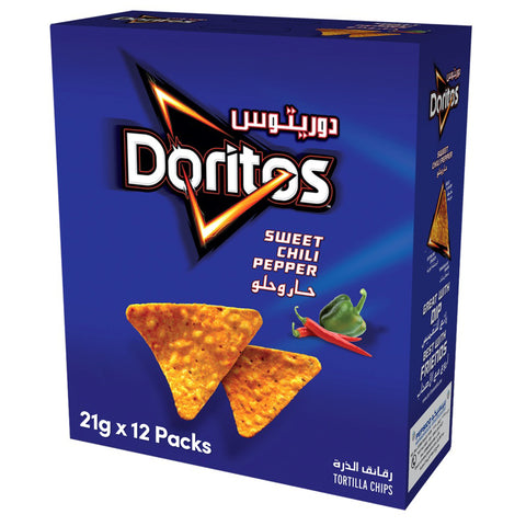 GETIT.QA- Qatar’s Best Online Shopping Website offers Doritos Sweet Chili Tortilla Chips 21 g at lowest price in Qatar. Free Shipping & COD Available!