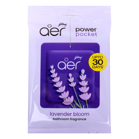 GETIT.QA- Qatar’s Best Online Shopping Website offers AER POWER POCKET BATHROOM FRESHENER-- LAVENDER BLOOM-- 10 G at the lowest price in Qatar. Free Shipping & COD Available!