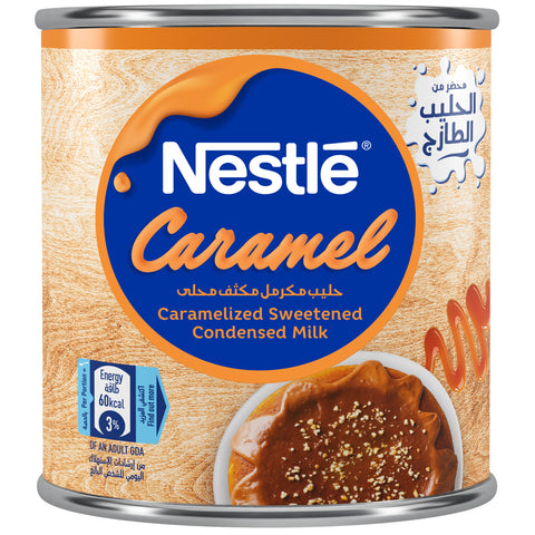 GETIT.QA- Qatar’s Best Online Shopping Website offers NESTLE SWEETENED CONDENSED MILK CARAMEL FLAVOR 397G at the lowest price in Qatar. Free Shipping & COD Available!