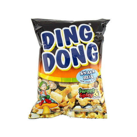 GETIT.QA- Qatar’s Best Online Shopping Website offers DING DONG SWEET AND SPICY FLAVOR SNACK MIX 95 G at the lowest price in Qatar. Free Shipping & COD Available!