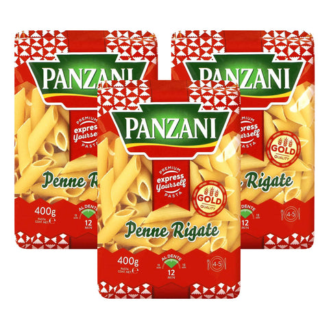 GETIT.QA- Qatar’s Best Online Shopping Website offers PANZANI PENNE RIGATE-- 3 X 400 G at the lowest price in Qatar. Free Shipping & COD Available!