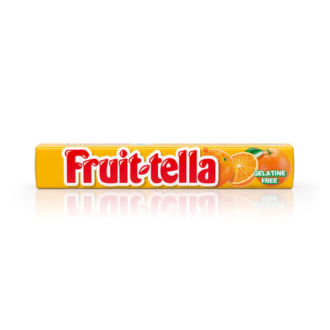 GETIT.QA- Qatar’s Best Online Shopping Website offers Fruit-tella Juicy Chewy Candy Sweet Orange Flavour 32.4 g at lowest price in Qatar. Free Shipping & COD Available!