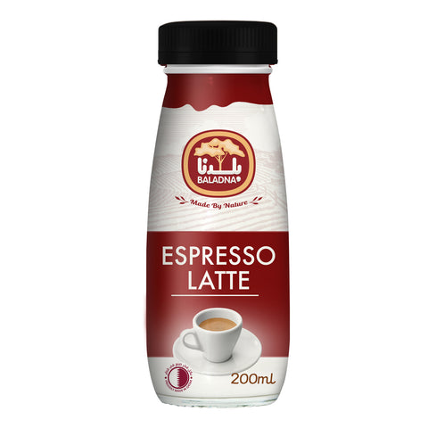 GETIT.QA- Qatar’s Best Online Shopping Website offers Baladna Espresso Latte 200ml at lowest price in Qatar. Free Shipping & COD Available!