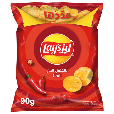 GETIT.QA- Qatar’s Best Online Shopping Website offers LAY'S CHILI POTATO CHIPS 90 G at the lowest price in Qatar. Free Shipping & COD Available!