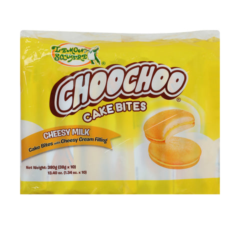 GETIT.QA- Qatar’s Best Online Shopping Website offers LEMON SQUARE CHOOCHOO CHEESY MILK CAKE BITES 10 X 38 G at the lowest price in Qatar. Free Shipping & COD Available!