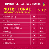 GETIT.QA- Qatar’s Best Online Shopping Website offers Lipton Red Fruits Ice Tea Non-Carbonated Low Calories Refreshing Drink 320ml at the lowest price in Qatar. Free Shipping & COD Available!