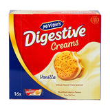 McVitie's Digestive Creams Vanilla Filled Wheat Biscuit 40 g - GETIT.QA