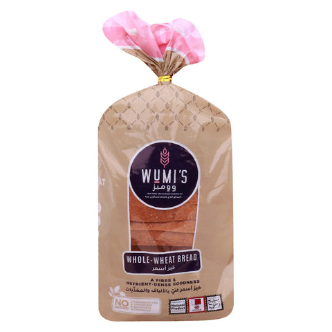 GETIT.QA- Qatar’s Best Online Shopping Website offers WUMI'S WHOLE WHEAT BREAD 550 G at the lowest price in Qatar. Free Shipping & COD Available!