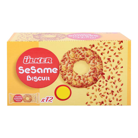 Ulker Sesame Biscuit, 12 x 58 g