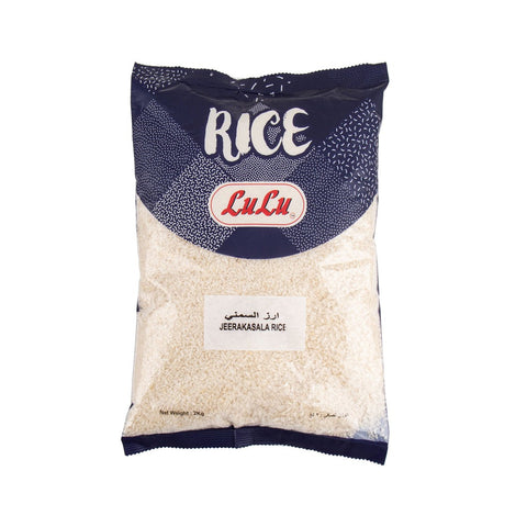 GETIT.QA- Qatar’s Best Online Shopping Website offers LULU JEERAKASALA RICE 2KG at the lowest price in Qatar. Free Shipping & COD Available!