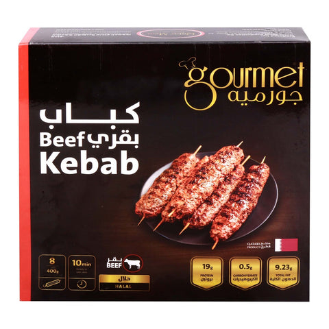 GETIT.QA- Qatar’s Best Online Shopping Website offers GOURMET BEEF KEBAB 400G at the lowest price in Qatar. Free Shipping & COD Available!