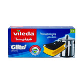 GETIT.QA- Qatar’s Best Online Shopping Website offers VILEDA GLITZI SPONGE SCOURER DISH WASHING HIGH FOAM 3PCS at the lowest price in Qatar. Free Shipping & COD Available!