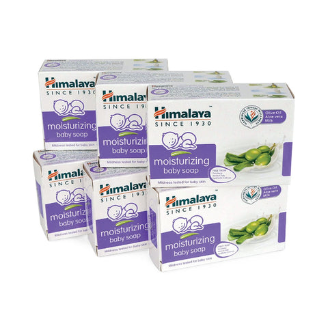 GETIT.QA- Qatar’s Best Online Shopping Website offers HIMALAYA BABY SOAP MOISTURIZING 6 X 125G at the lowest price in Qatar. Free Shipping & COD Available!