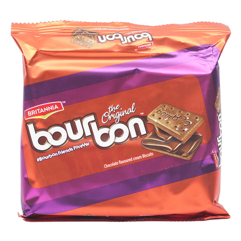 GETIT.QA- Qatar’s Best Online Shopping Website offers Britannia Bourbon Chocolate Cream Biscuits 200 g at lowest price in Qatar. Free Shipping & COD Available!