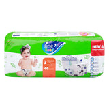 GETIT.QA- Qatar’s Best Online Shopping Website offers FINE BABY BABY DIAPERS SIZE 3 MEDIUM 4-9KG 46 PCS at the lowest price in Qatar. Free Shipping & COD Available!