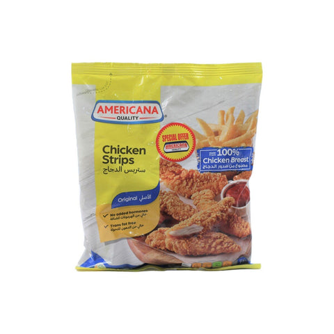 GETIT.QA- Qatar’s Best Online Shopping Website offers AMERICANA CHICKEN STRIPS ORIGINAL VALUE PACK 750 G at the lowest price in Qatar. Free Shipping & COD Available!