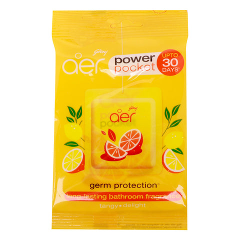 GETIT.QA- Qatar’s Best Online Shopping Website offers AER POWER POCKET BATHROOM FRESHENER-- TANGY DELIGHT-- 10 G at the lowest price in Qatar. Free Shipping & COD Available!