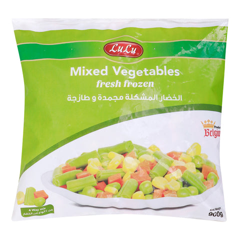 GETIT.QA- Qatar’s Best Online Shopping Website offers LULU FROZEN 4 MIXED VEGETABLES 900 G at the lowest price in Qatar. Free Shipping & COD Available!