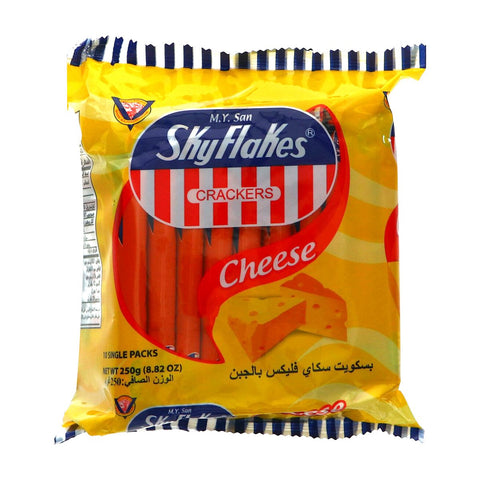 GETIT.QA- Qatar’s Best Online Shopping Website offers SKY FLAKES CHEESE CRACKERS 250 G at the lowest price in Qatar. Free Shipping & COD Available!