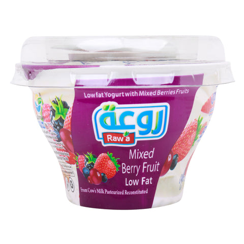 GETIT.QA- Qatar’s Best Online Shopping Website offers RAWA MIX BERRIES FRUIT YOUGURT 150 G at the lowest price in Qatar. Free Shipping & COD Available!