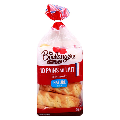 GETIT.QA- Qatar’s Best Online Shopping Website offers LA BOULANGERE 10 PLAIN MILK ROLLS 350 G at the lowest price in Qatar. Free Shipping & COD Available!
