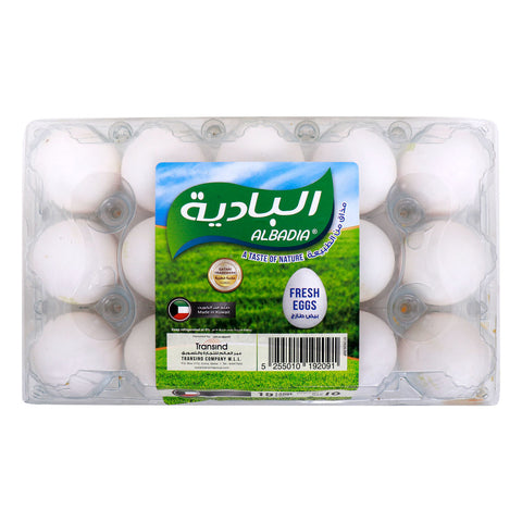 GETIT.QA- Qatar’s Best Online Shopping Website offers ALBADIA WHITE EGG-- LARGE-- 15 PCS at the lowest price in Qatar. Free Shipping & COD Available!