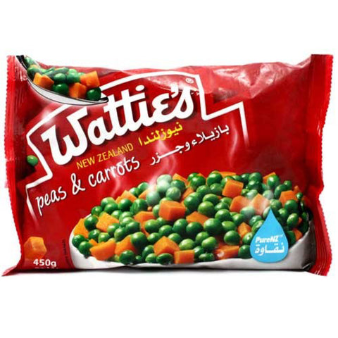 GETIT.QA- Qatar’s Best Online Shopping Website offers WATTIES FROZEN PEAS & CARROTS 450 G at the lowest price in Qatar. Free Shipping & COD Available!
