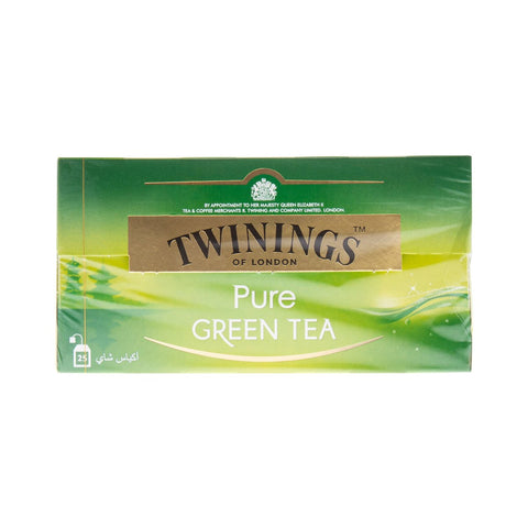 GETIT.QA- Qatar’s Best Online Shopping Website offers TWINING'S PURE GREEN TEA 25 TEABAGS at the lowest price in Qatar. Free Shipping & COD Available!