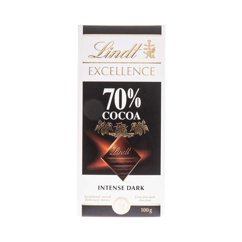 GETIT.QA- Qatar’s Best Online Shopping Website offers LINDT EXCELLENCE 70 % COCOA DARK CHOCOLATE 100 G at the lowest price in Qatar. Free Shipping & COD Available!