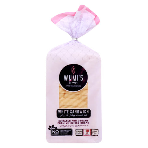 GETIT.QA- Qatar’s Best Online Shopping Website offers WUMI'S WHITE SANDWICH BREAD 460 G at the lowest price in Qatar. Free Shipping & COD Available!
