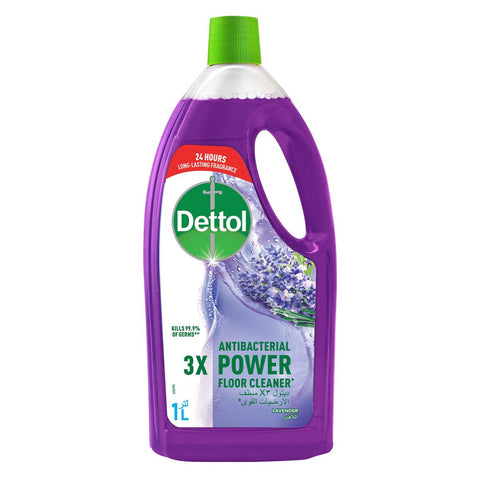 GETIT.QA- Qatar’s Best Online Shopping Website offers DETTOL ANTI-BACTERIAL POWER FLOOR CLEANER LAVENDER 1 LITRE at the lowest price in Qatar. Free Shipping & COD Available!