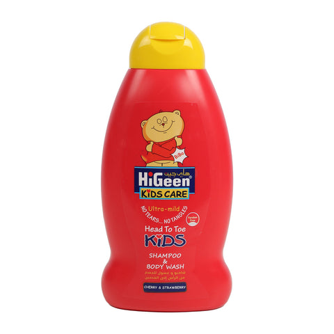 GETIT.QA- Qatar’s Best Online Shopping Website offers HI GEEN BIBO CHERRY & STRAWBERRY KIDS SHAMPOO & BODY WASH 500 ML at the lowest price in Qatar. Free Shipping & COD Available!