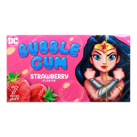 GETIT.QA- Qatar’s Best Online Shopping Website offers WONDER WOMEN BUBBLE GUM STRAWBERRY-- 14.5 G at the lowest price in Qatar. Free Shipping & COD Available!