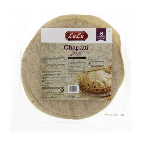 GETIT.QA- Qatar’s Best Online Shopping Website offers LULU CHAPATTI 6PCS at the lowest price in Qatar. Free Shipping & COD Available!