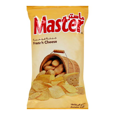GETIT.QA- Qatar’s Best Online Shopping Website offers MASTER POTATO CHIPS FRENCH CHEESE 150G at the lowest price in Qatar. Free Shipping & COD Available!