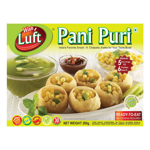 GETIT.QA- Qatar’s Best Online Shopping Website offers WAH LUFT PANI PURI INDIA'S FAVORITE SNACK 280 G at the lowest price in Qatar. Free Shipping & COD Available!