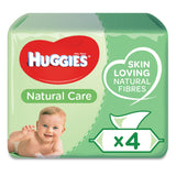 GETIT.QA- Qatar’s Best Online Shopping Website offers HUGGIES NATURAL CARE BABY WIPES 4 X 56PCS at the lowest price in Qatar. Free Shipping & COD Available!