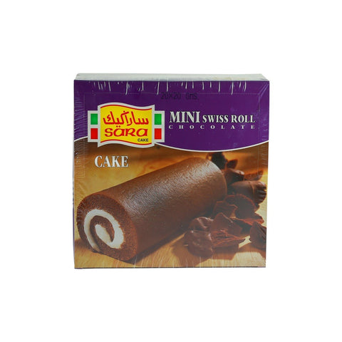GETIT.QA- Qatar’s Best Online Shopping Website offers SARA MINI SWISS ROLL CHOCOLATE 20 X 20G at the lowest price in Qatar. Free Shipping & COD Available!