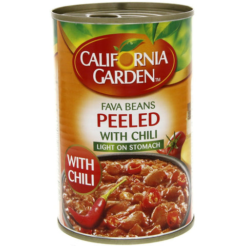GETIT.QA- Qatar’s Best Online Shopping Website offers California Garden Canned Peeled Fava Beans With Chili 450g at lowest price in Qatar. Free Shipping & COD Available!