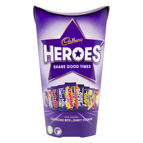 GETIT.QA- Qatar’s Best Online Shopping Website offers CADBURY HEROES ASSORTED CHOCOLATE AND TOFFEES 290 G at the lowest price in Qatar. Free Shipping & COD Available!
