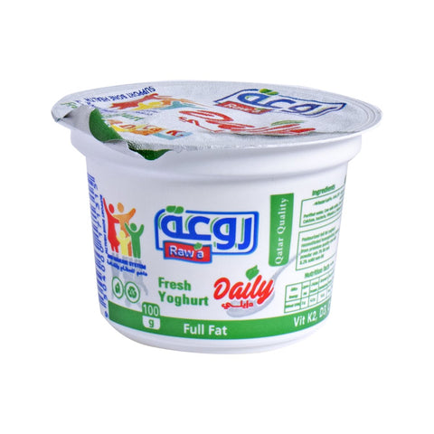 GETIT.QA- Qatar’s Best Online Shopping Website offers RAWA YOGHURT PLAIN FULL FAT 100G at the lowest price in Qatar. Free Shipping & COD Available!