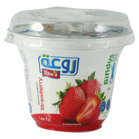 GETIT.QA- Qatar’s Best Online Shopping Website offers RAWA YOGHURT STRAWBERRY 170G at the lowest price in Qatar. Free Shipping & COD Available!