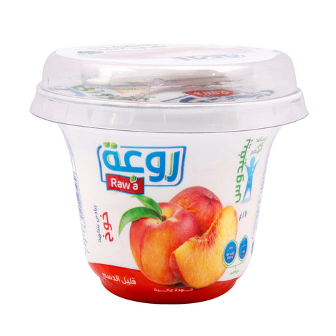 GETIT.QA- Qatar’s Best Online Shopping Website offers RAWA PEACH FLAVORED YOGHURT LOW FAT 170G at the lowest price in Qatar. Free Shipping & COD Available!