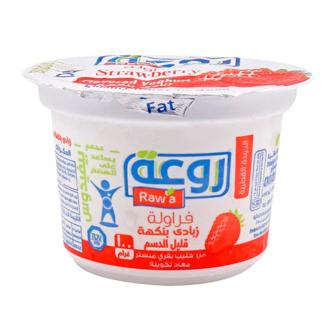 GETIT.QA- Qatar’s Best Online Shopping Website offers RAWA STRAWBERRY FLAVORED YOGHURT LOW FAT 100G at the lowest price in Qatar. Free Shipping & COD Available!