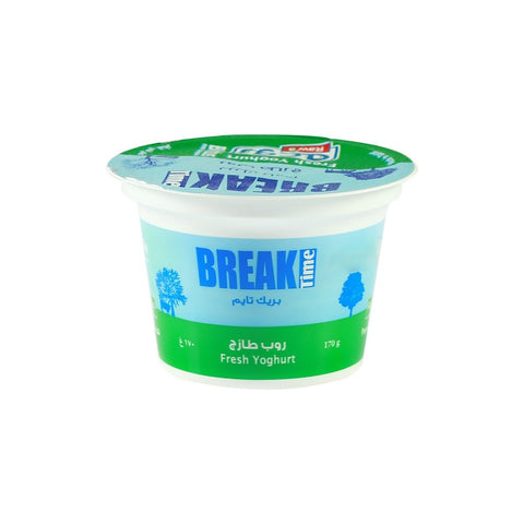 GETIT.QA- Qatar’s Best Online Shopping Website offers Break Time Plain Yoghurt Full Fat 170g at lowest price in Qatar. Free Shipping & COD Available!