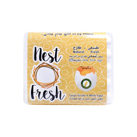 GETIT.QA- Qatar’s Best Online Shopping Website offers NEST FRESH WHITE EGGS LARGE 30PCS at the lowest price in Qatar. Free Shipping & COD Available!