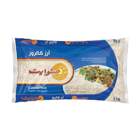 GETIT.QA- Qatar’s Best Online Shopping Website offers SUNWHITE CALROSE RICE 2KG at the lowest price in Qatar. Free Shipping & COD Available!