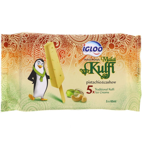 GETIT.QA- Qatar’s Best Online Shopping Website offers IGLOO MALAI KULFI ICE CREAM STICK 5 X 65 ML at the lowest price in Qatar. Free Shipping & COD Available!