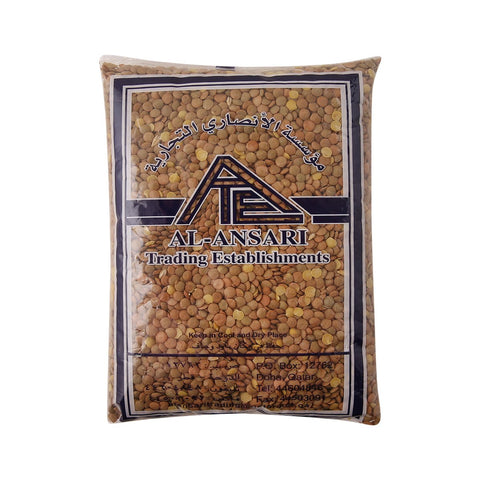 GETIT.QA- Qatar’s Best Online Shopping Website offers AL ANSARI GREEN LENTIL 1KG at the lowest price in Qatar. Free Shipping & COD Available!