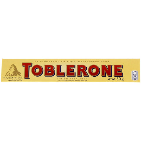 GETIT.QA- Qatar’s Best Online Shopping Website offers TOBLERONE MILK CHOCOLATE 50G at the lowest price in Qatar. Free Shipping & COD Available!